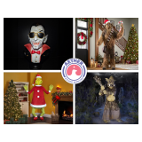 Witches to Grinches - Halloween and Christmas Animatronics Collectables and More in Fortville IN