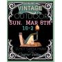 Sun. March 8th CV Vintage Pop Up cOoL StUfF 