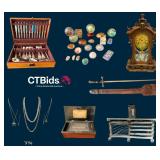 Cochran's Crossing Online Estate Auction - Sterling, Gold, Antique Clocks, Generator, Furn & More