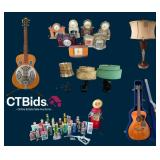 Carriage Hills Online Auction - Guitars, Model Gas Pumps & Trains, Hallmark & More