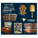 Brook Hollow Online Estate Auction - Sterling, MCM Furn. & Decor, Moroccan Finds & More