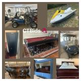 Hilltop Lakes Online Estate Auction - Golf Cart, Jet Ski, Pool Table, Home Goods, Tools & More