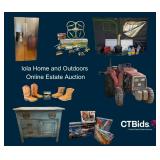 Iola Home & Outdoors Online Estate Auction - Massey Ferguson tractor, implements, tools, home goods,