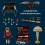 Creekside Park Online Estate Auction - MCM Furn. & Finds, Sterling, American Girl, Faberge, Kinkade,