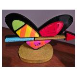 #130 Romero Britto sculpture