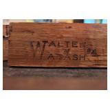 Vintage "Walter of Wabash" Laminate Top Extendable Dining Table.