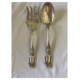 antique King Richard by Towle heavy sterling silver flatware set