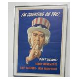 WWII War Posters