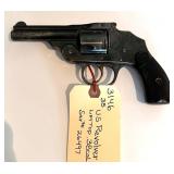 US Revolver Lift Top 38 cal Revolver