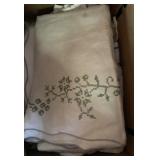 tablecloths, pillowcases, runners