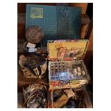 some vintage sewing supplies