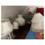 many custom lampshades