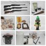 Airsoft Guns, Vintage Porcelain/Glass, Costume Jewelry, and More!