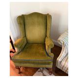 ETHAN ALLEN WINGBACK CHAIRS (2)