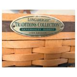 LARGE NUMBER OF LONGABERGER BASKETS
