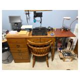 ETHAN ALLEN DESK AND CHAIR