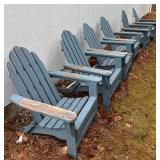 6 Adirondack chairs - DIY