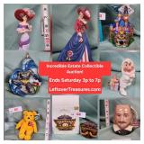 Dec. 20 - Incredible Holiday Collectible Estate Auction. 203 Lots. Ends Saturday 3p to 7p. Pick up S