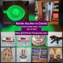 September. 13 - Clovis Online Estate Auction. 321 Lots. Ends SUNDAY 3p to 8p. Pick up ON MON. TUES. 