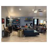 Contemporary OKC Estate Sale with Designer Furniture, Art Glass, and Real Art by James Bean
