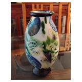 Satava Glass studio vase