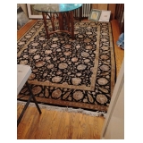 10ft Persian rug with silk