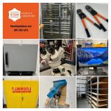 ONSITE Liquidation Auction JTECH Medical Device Manufacturing Midvale UT BTeam 8-13-2026. Tools, She
