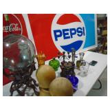6 foot metal Pepsi sign
