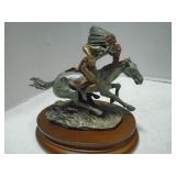 Remington Inspired pewter& bronze