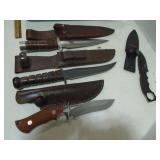 Vintage hunting knives