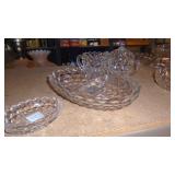 Fostoria American serving pcs.