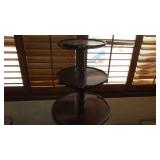 3 tier antique table