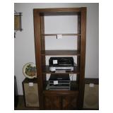 Shelving unit w/bottom storage $75 Shelving unit w/bottom storage $75