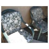 2 outdoor chairs $15 each 2 outdoor chairs $15 each