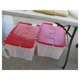 Storage bins  Storage bins