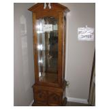 Curio cabinet $150