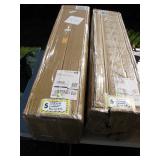 2 boxes of plastic indoor sheet runners $30 ea.