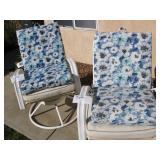 2 outside chairs $15 ea.