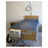 Adjustable Hospital Bed w/remote air mattress