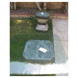 Two glass tables $35 each