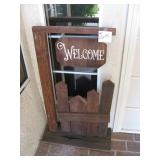 Welcome sign $20