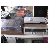 Pioneer turntable and receiver