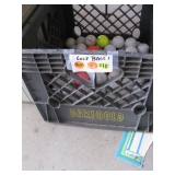 Box of golf balls $10