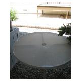 Round outdoor table $20