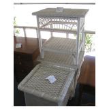 Wicker tables $25 eah