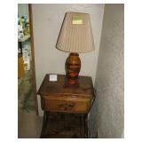 Night stand $25, Lamp $30