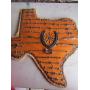 Texas shape wall art made BARBED WIRE COLLECTION,