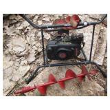 Earthquake Centura tecumseh auger model no. 9800 serial no. 35228 unknown condition comes with 4" &