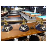 MILLER LITE BILLARDS LIGHT