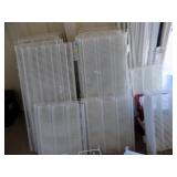 WIRE SHELVING W/ BRACKETS   - LARGE VOLUME